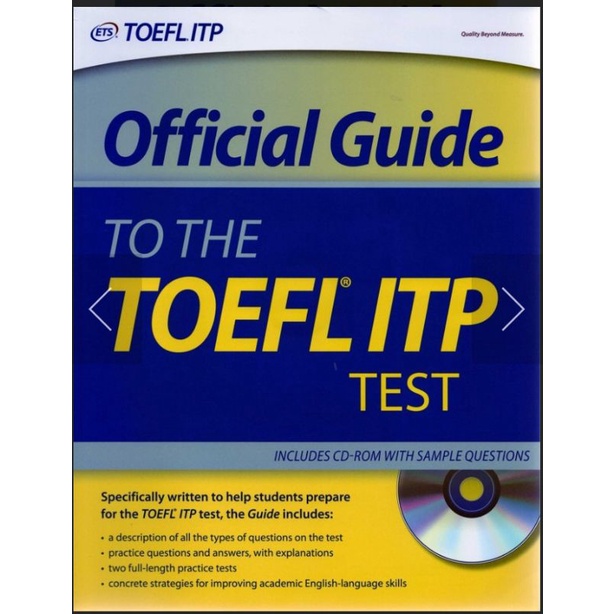 

Toefl ITP Test (+Official Guide)