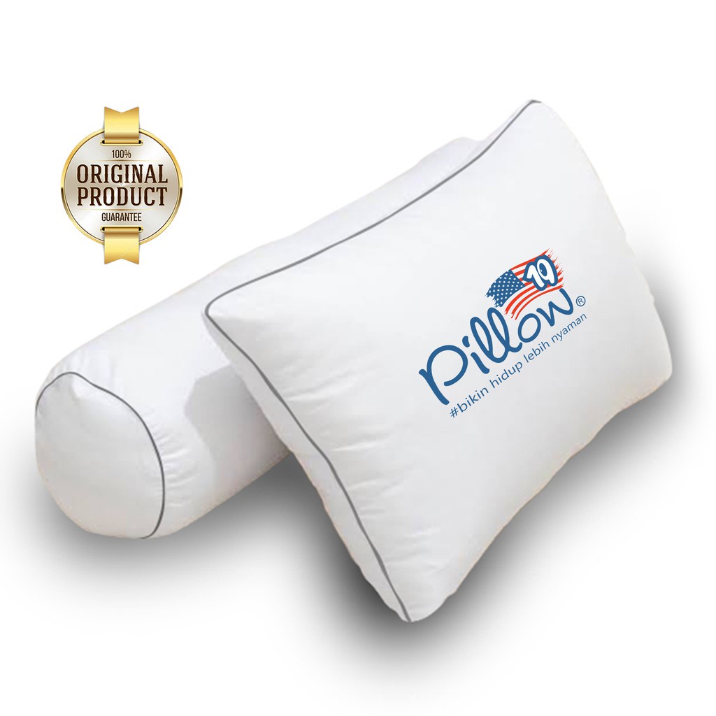 109 Pillow Bantal Tidur Hotel - 1KG ISI 2 Berisi 100% Silicon murni tanpa campuran - BINTANG BICARA