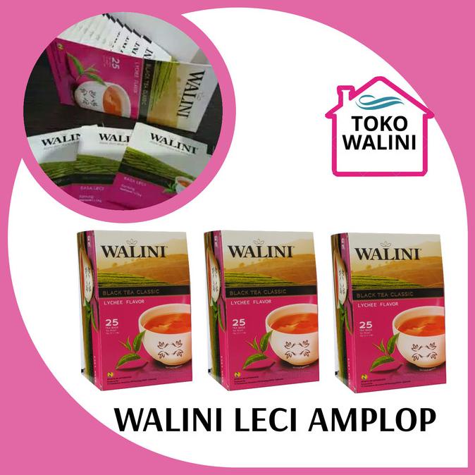 

[[BISA COD]] Teh Celup Walini Amplop Leci ( isi 3 dus ) CUCI GUDANG Kode 495