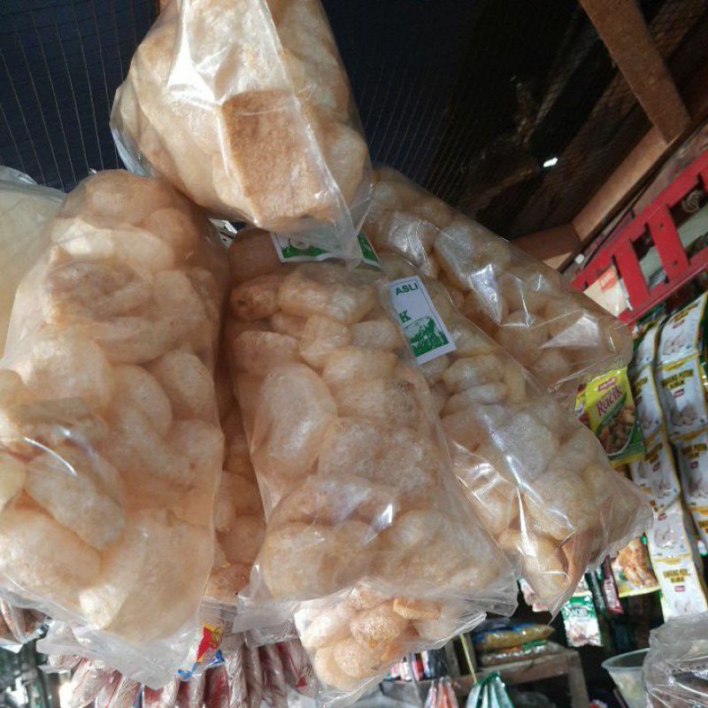 

krecek/kerupuk kulit matang