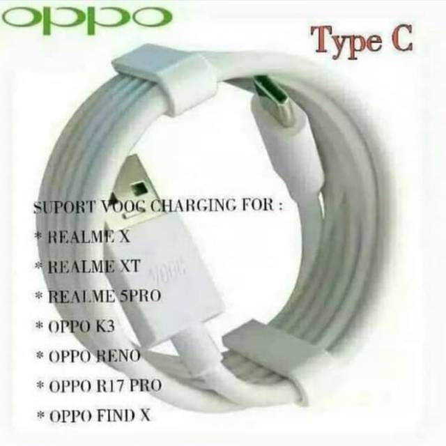 kabel data oppo vooc original fast carging oppo A520/A920