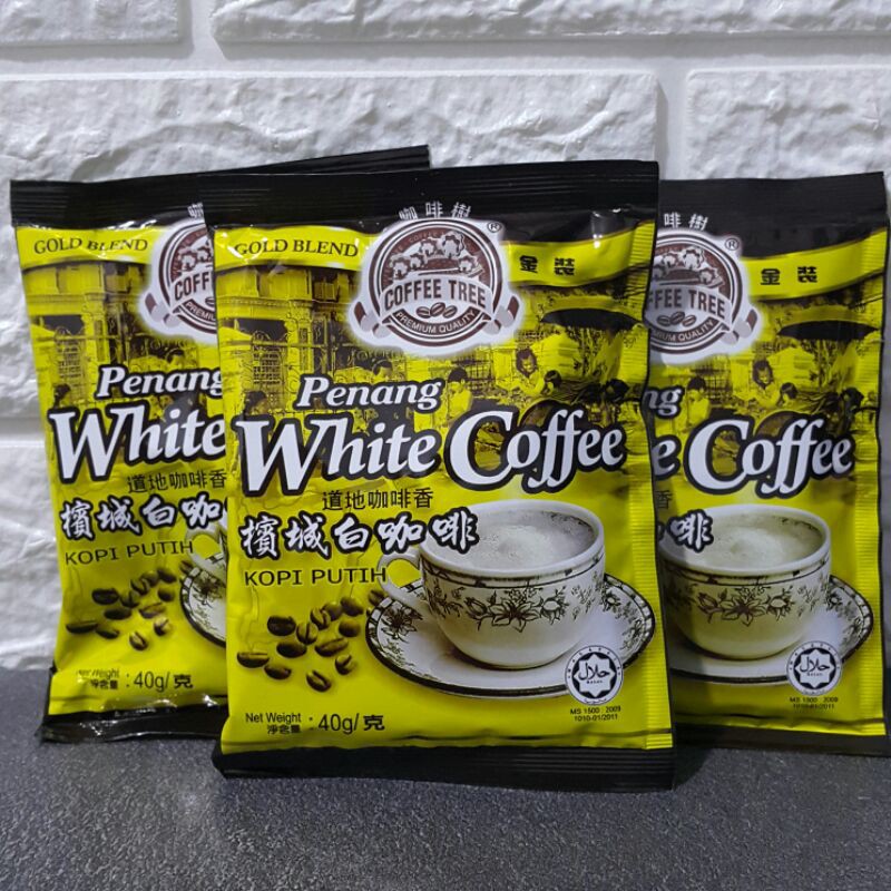 

Coffee Tree Penang White Coffee Kopi Putih Sachet Eceran