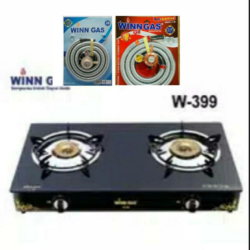 Winn Gas  W . 399 , W 1A  , Win gas  , kompor 2 Tungku   , Kompor Portable , kompor camping , Win gas