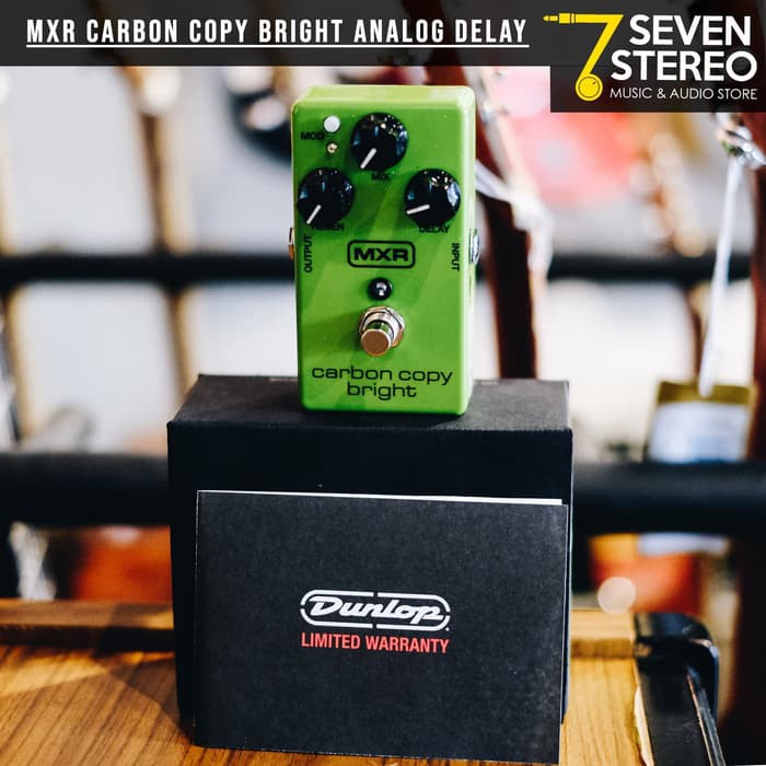 MXR M269SE Carbon Copy Bright Analog Delay Pedal