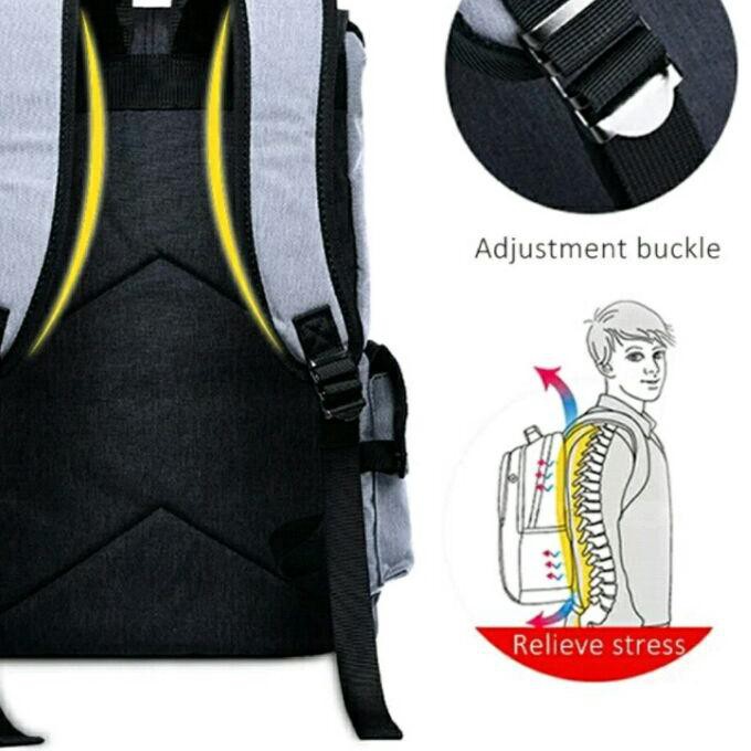 [_02] Tas Ransel Pria Boomber ZB RDN 069 Distro Raindoz BRAN NB-TP DJ Bahan Kain Kanvas Waterproof R