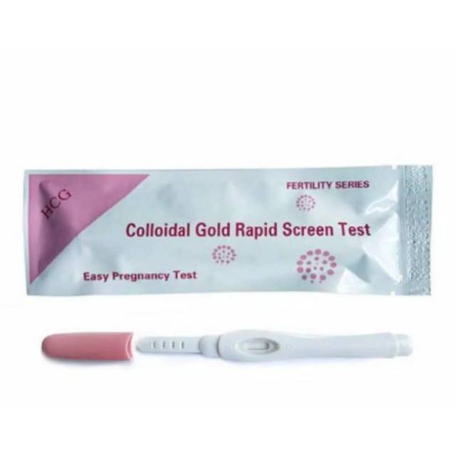 Colloidal Gold Rapid Screen Test - Tes Kehamilan Akurat - Tespek Compact - Easy Pregnancy Test Stick