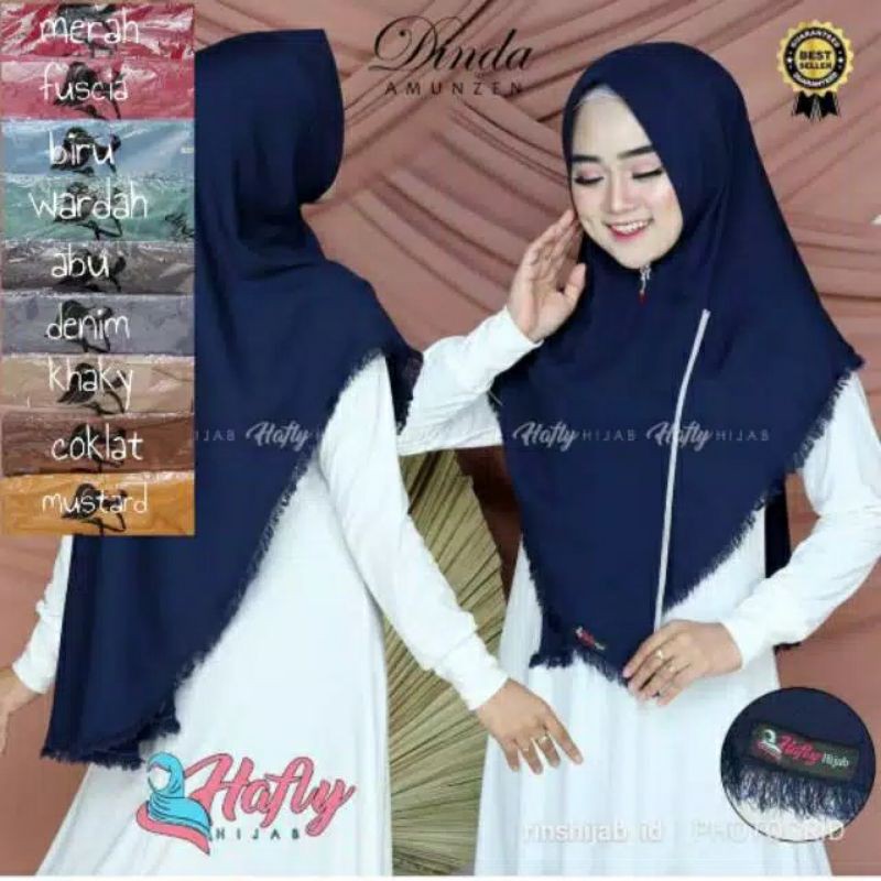 HIJAB/KERUDUNG DINDA AMUZEN By Hafly