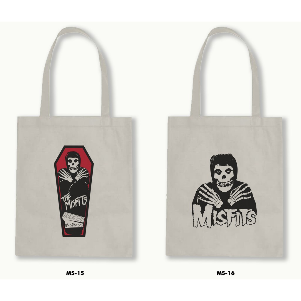 TOTE BAG BLACU - MISFITS .01