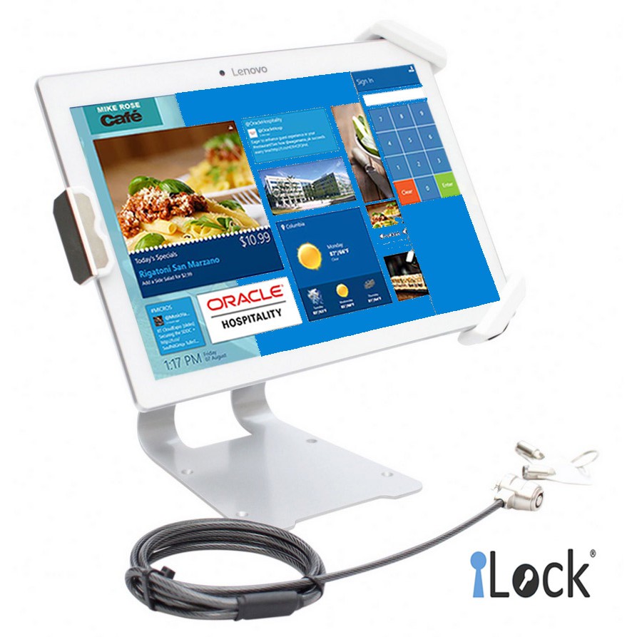 iLock Flexible Tablet Stand and Lock for 7.9 - 13 inch