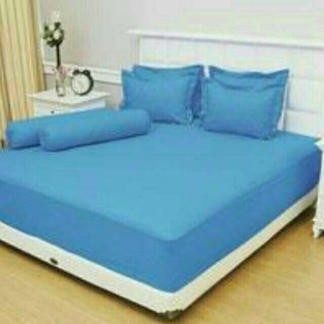 Sprei Vallery Quincy DIVA BLUE B2 Size King No.1 uk 180X200 Original by Internal group