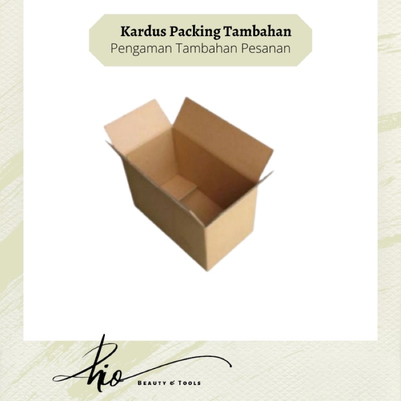 

Kardus Pengaman Tambahan untuk Packing Pesanan
