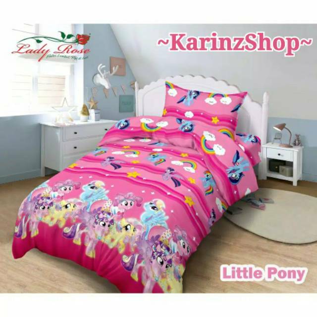 Sprei Lady Rose Single 120 120x200 LITTLE PONY