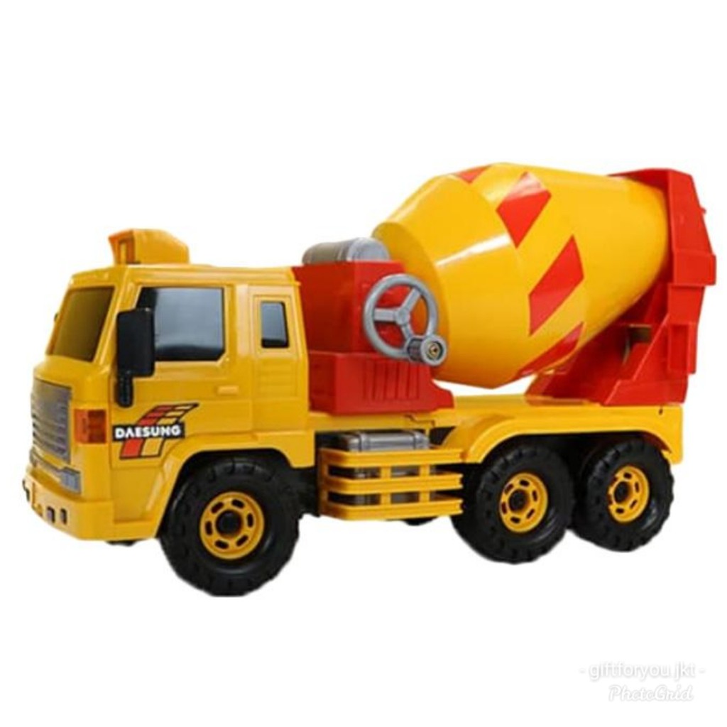Daesung Toys Mainan Mobil Super Cement Mixer Original