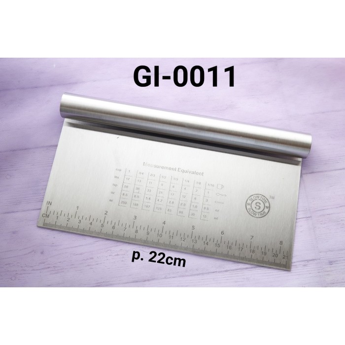 

CODE637 GI-0011 Scrapper Stainless Penggaris
