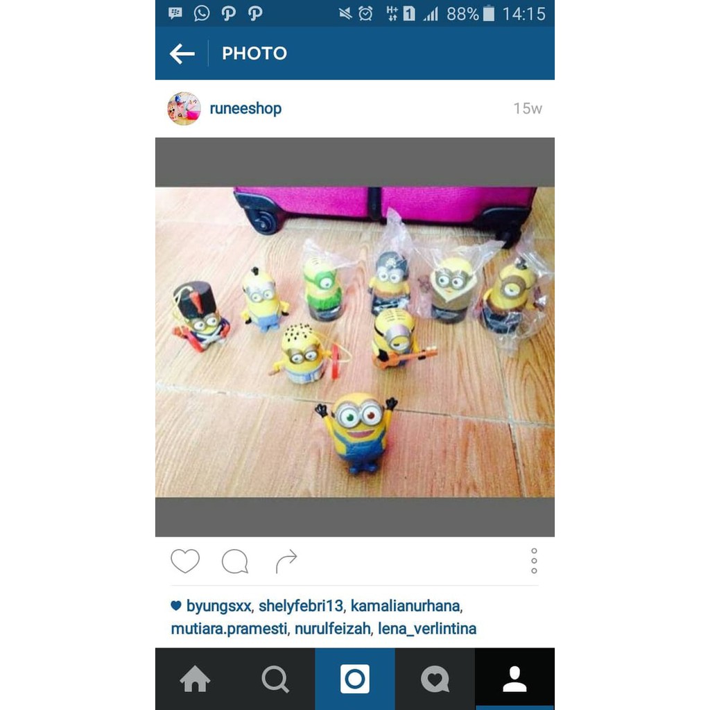 Minions McD Happymeal