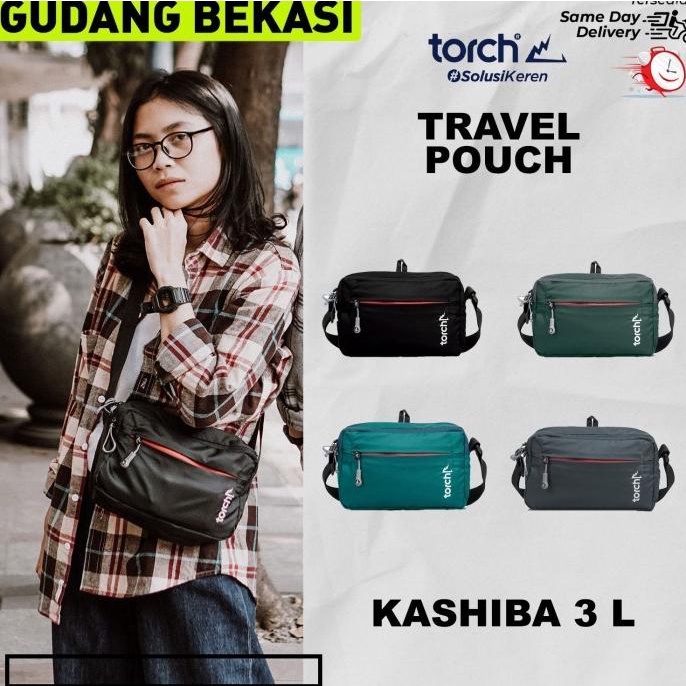 Torch Tas Selempang Travel Pouch Kashiba 3 L