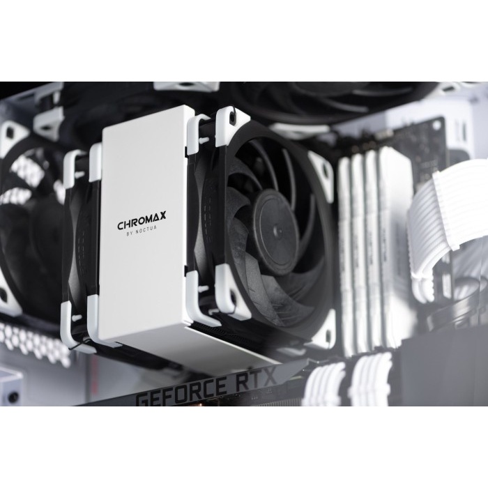 Noctua NA-HC8 Chromax White | Add on Heatsink Cover for NH-U12A