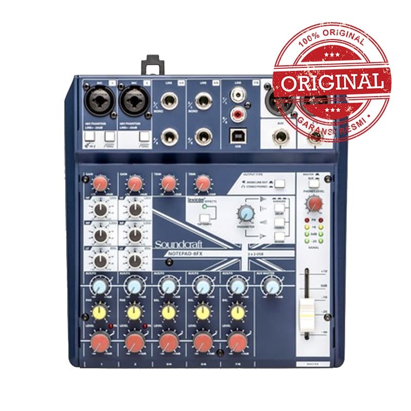 Mixer Soundcraft Notepad8FX Notepad-8FX Notepad 8FX Original