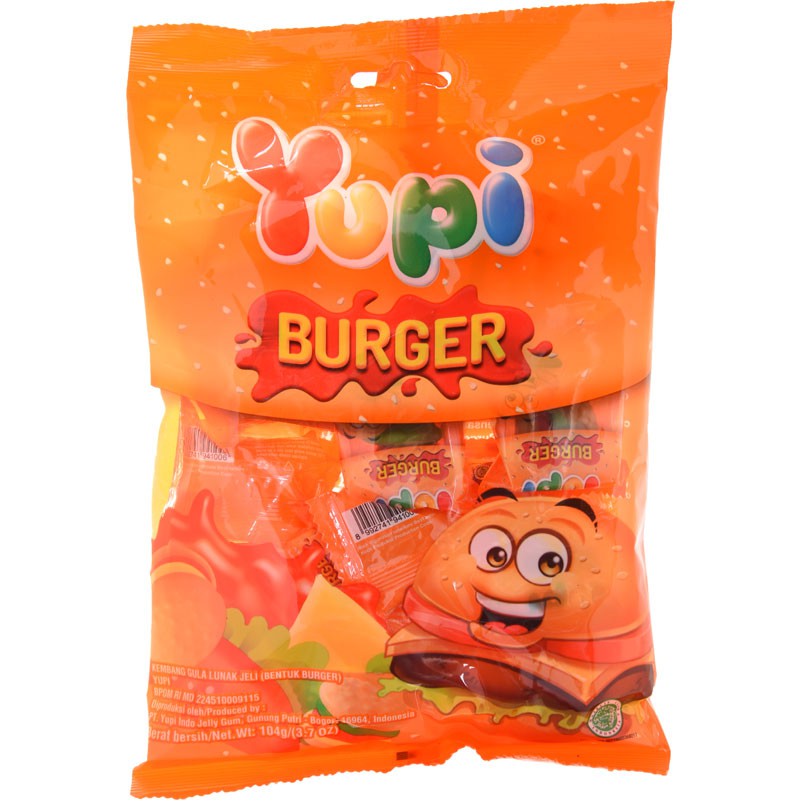 

Yupi Gummy Mini Burger 104g