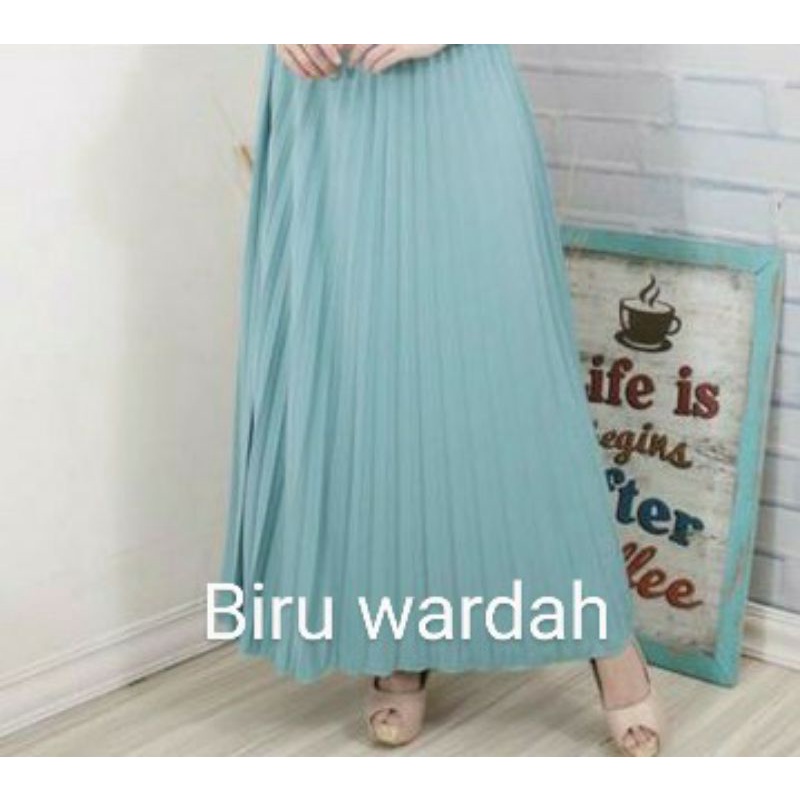 ROK PLISKET/PLEATED SKIRT PANJANG