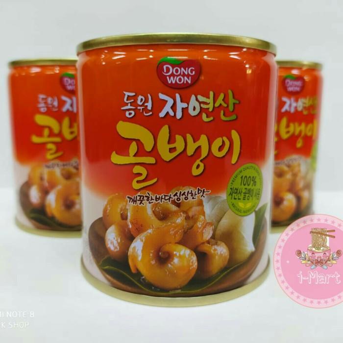 

Kaleng | Dongwon Bai Top Shell - Kerang Dalam Bumbu Kecap - Golbengi 230Gram