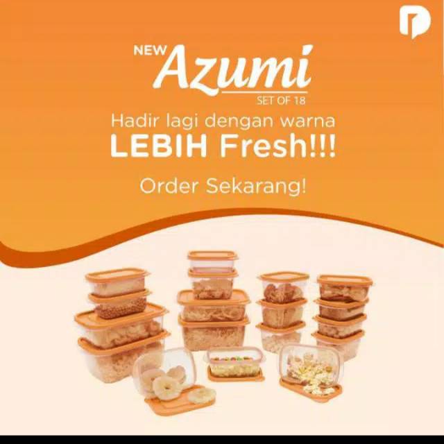Technoplast New azumi set 18pcs Dusdusan
