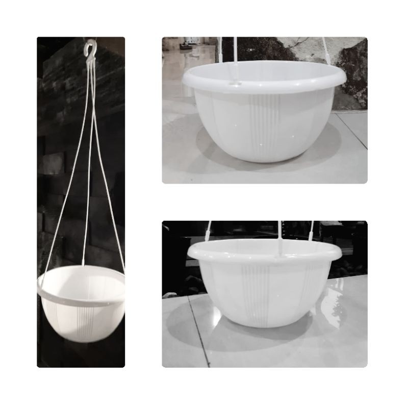 Pot bunga NKT cakra | pot gantung NKT cakra