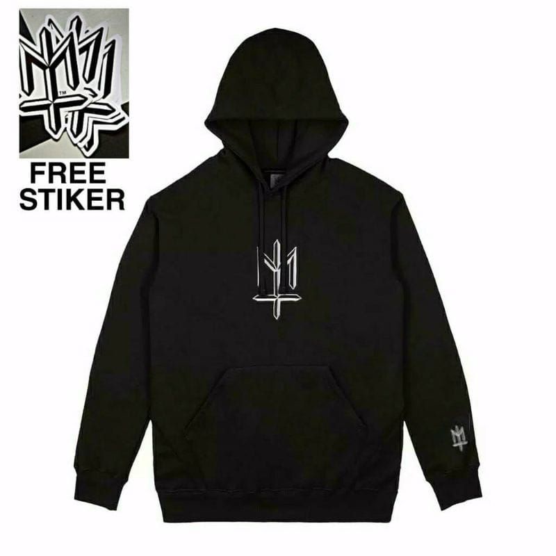 jaket sweater Hoodie maternal hitam 0876 bes seller