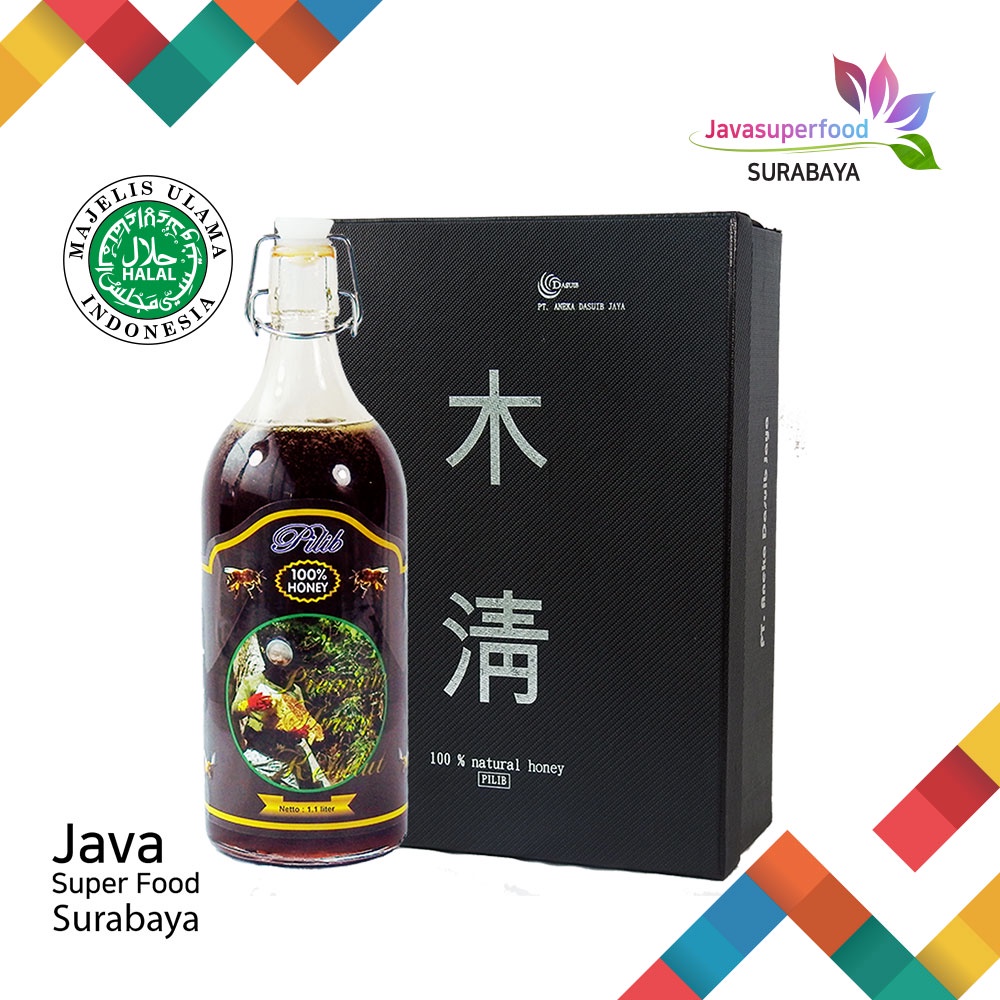 

Madu Hutan / Forest Honey 1.1 Liter (Botol + Box)