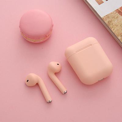 Earphone Bluetooth InPods TWS i12 Macaron Headset Wireless bt v5.0