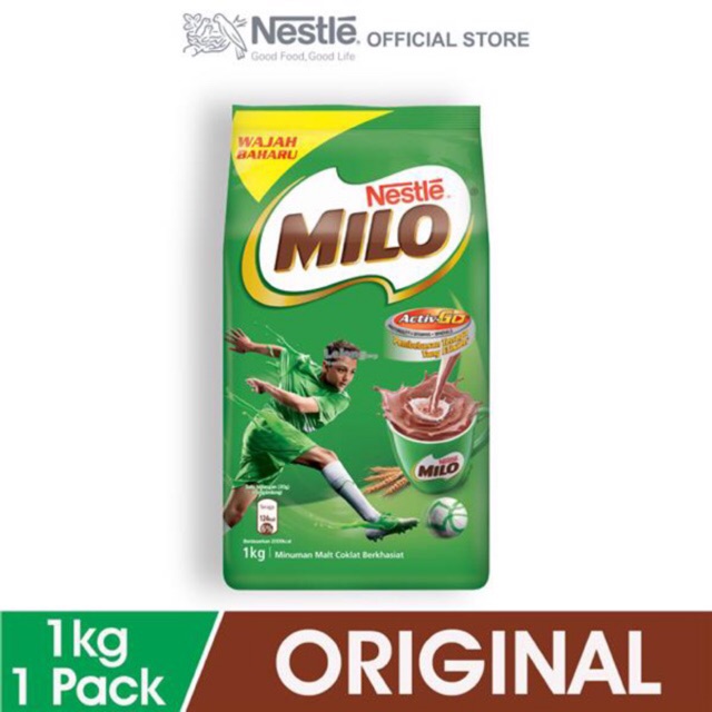 Milo ActivGo Impor Malaysia 1kg 1000gram