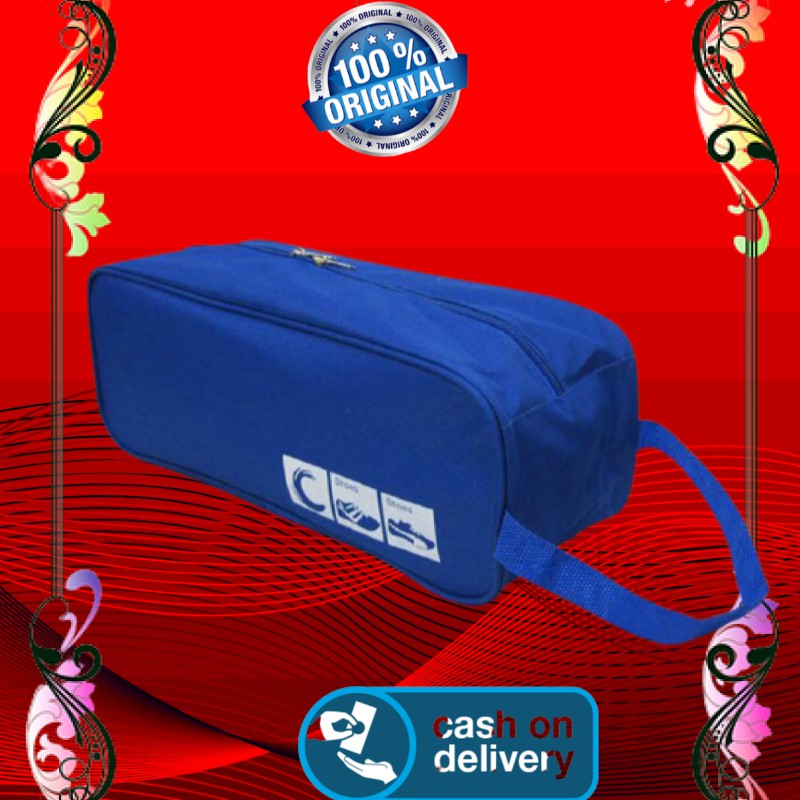ºXO§ Tas Sepatu Travel Olahraga fitness gym sport shoes bag organizer