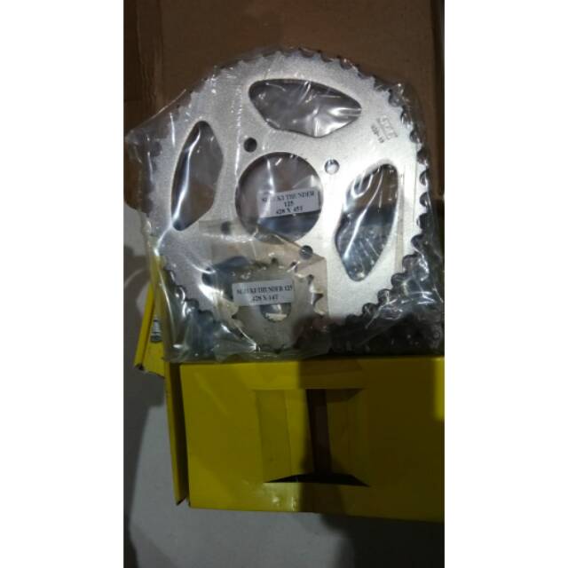 Sss gir set Thunder 125 14T vs 45T