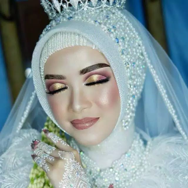 (COD).Bandana pengantin pesta /head piech bandana mutiara aksesoris pengantin