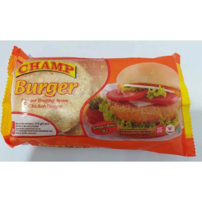 

Champ Burger 315gr