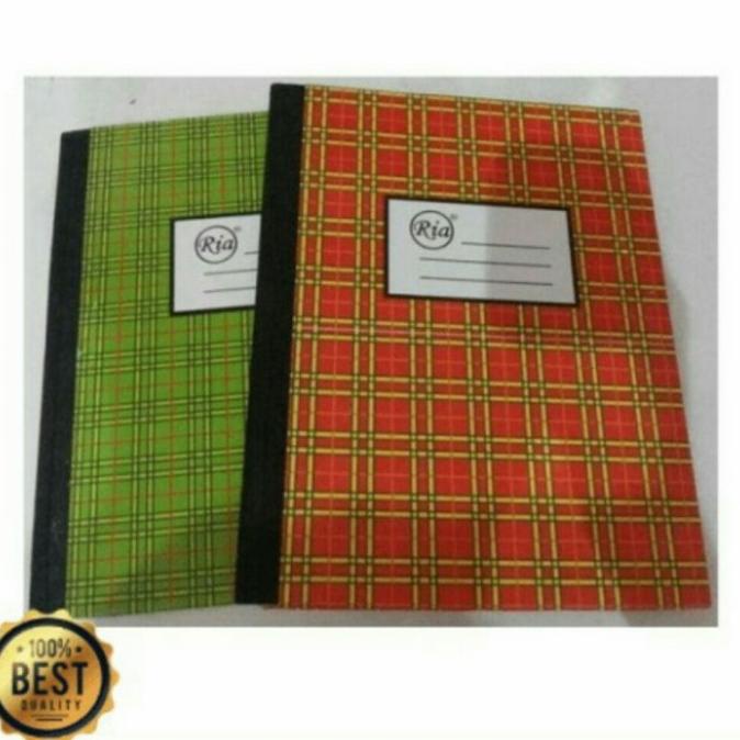 

Office & Stationery | Buku Tulis | Buku Folio 500 Lembar Ria / Buku Hard Cover | Best Seller