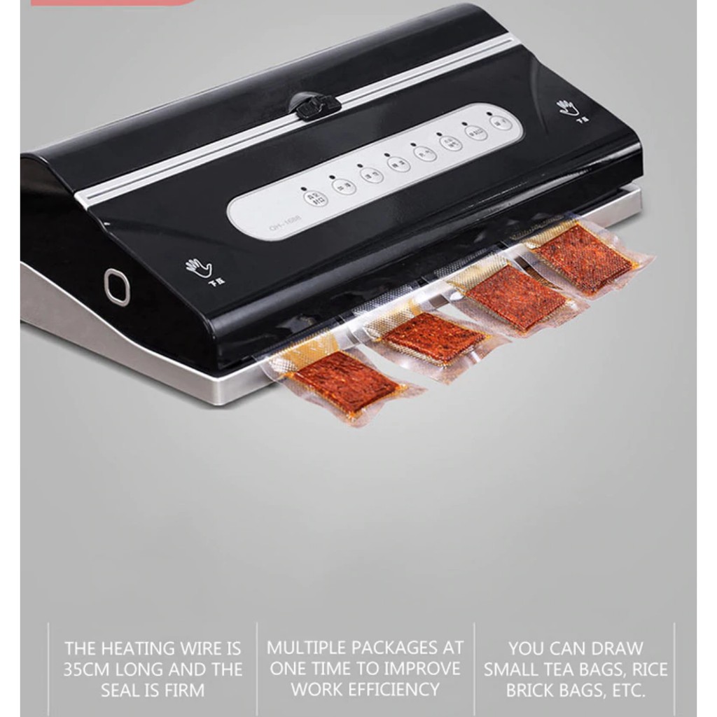 XinBaoLong QH-1688 Vacuum Sealer Komersial Vacum (Bisa Basah &amp; Tiup)