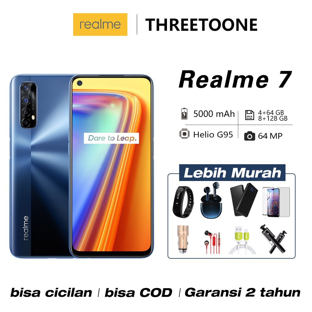 realme 7 ram 8gb rom 128gb realme 7i 8/128gb Mendukung