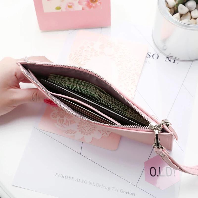 Dompet wanita dompet FOREVER-YOUNG dompet import korea dompet kulit dompet panjang dompet kartu