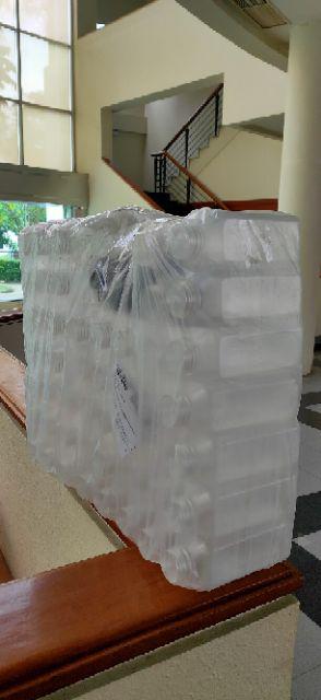 Botol Plastik Kale Kotak 500 Ml (d) / Botol Jus / Botol Air /pet/murah