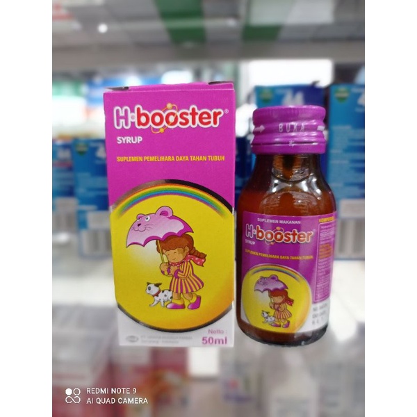 Jual H-BOOSTER HBOOSTER H BOSTER BOOSTER BUSTER BOSTER SIRUP 50 ML ...