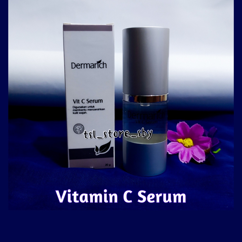 Dermarich Vit C Serum - Serum Vitamin C Dermarich - Mencerahkan dan Menutrisi kulit Wajah