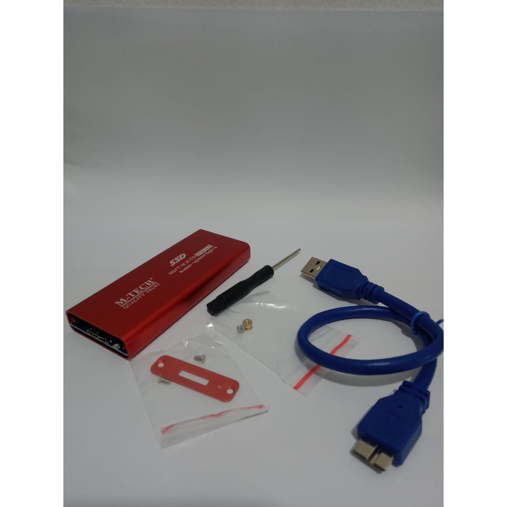 Casing USB3.0 To NGFF M2 SSD Harddisk Box /Reader SSD M2