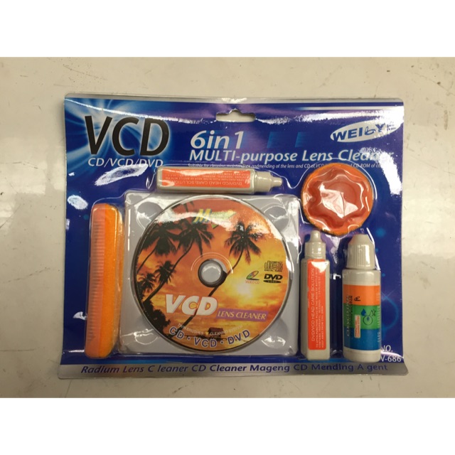 cleaner pembersih cd vcd dvd player multifungsi