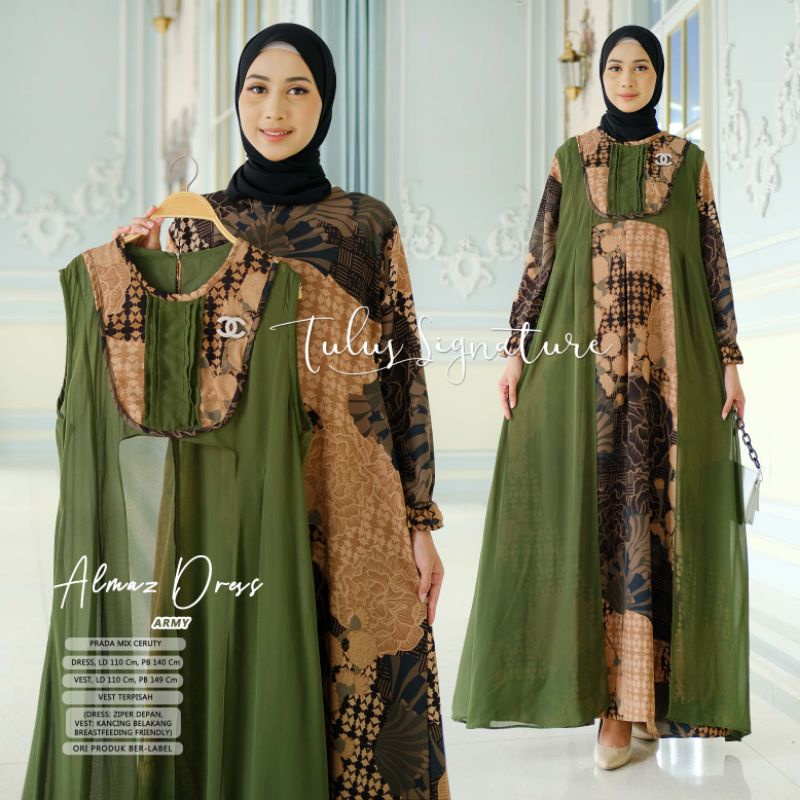 Almaz dress motif batik by tulus signature