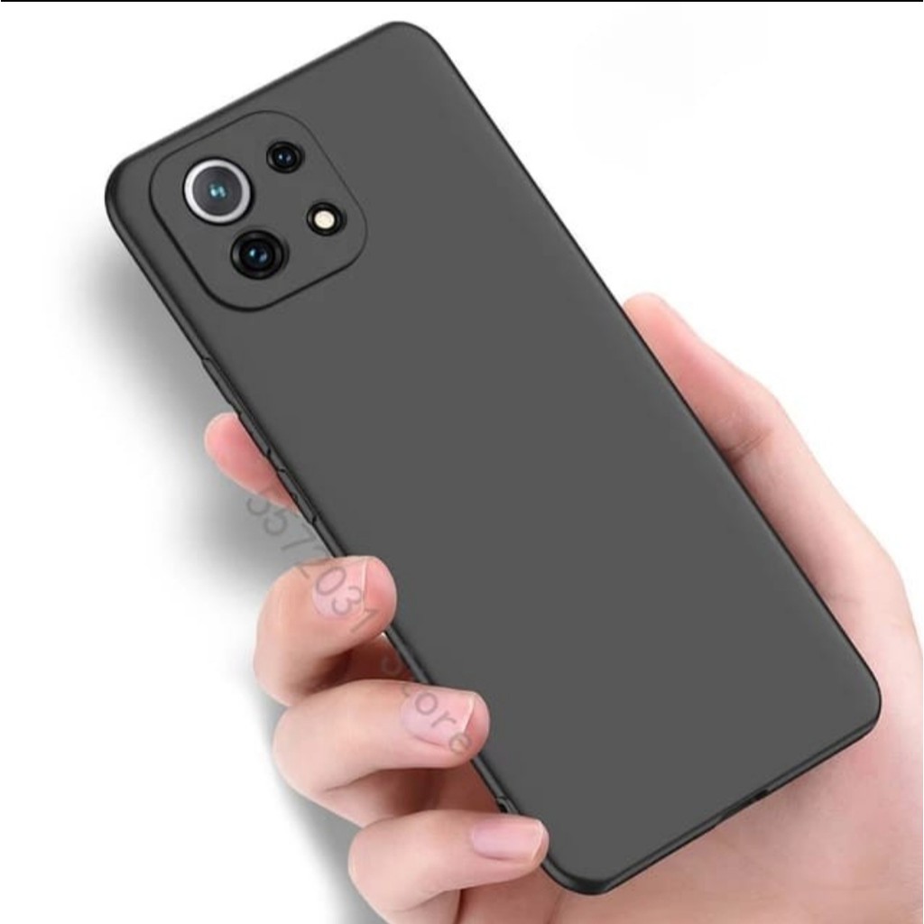 Silicone Premium Matte Xiaomi Mi 11 case camera protection cover