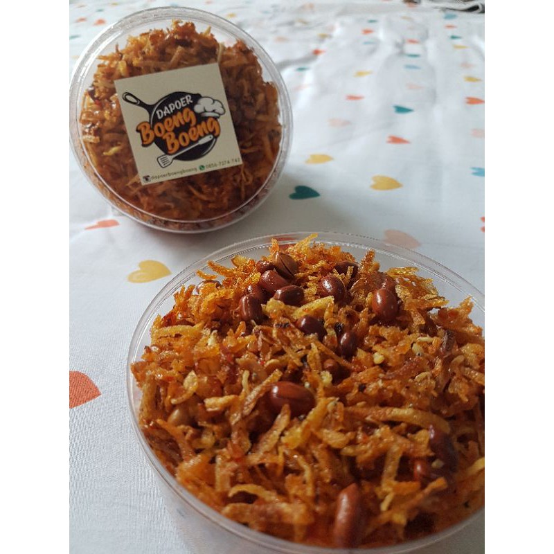 

Kering kentang teri kacang enak dan lezat 1 pack 250gr