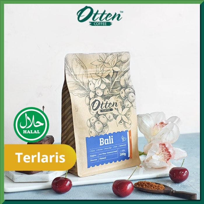 

Otten Coffee Bali Natural Process 200g Kopi Arabica - Biji Kopi