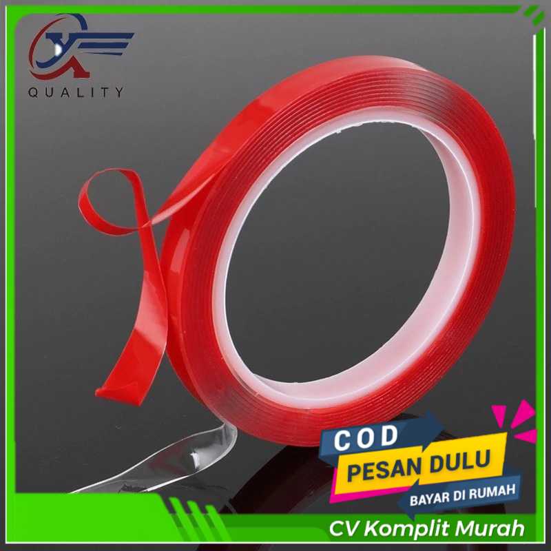 

PROMO XY Selotip Double Sided Tape Transparent Acrylic 3m - HL87895