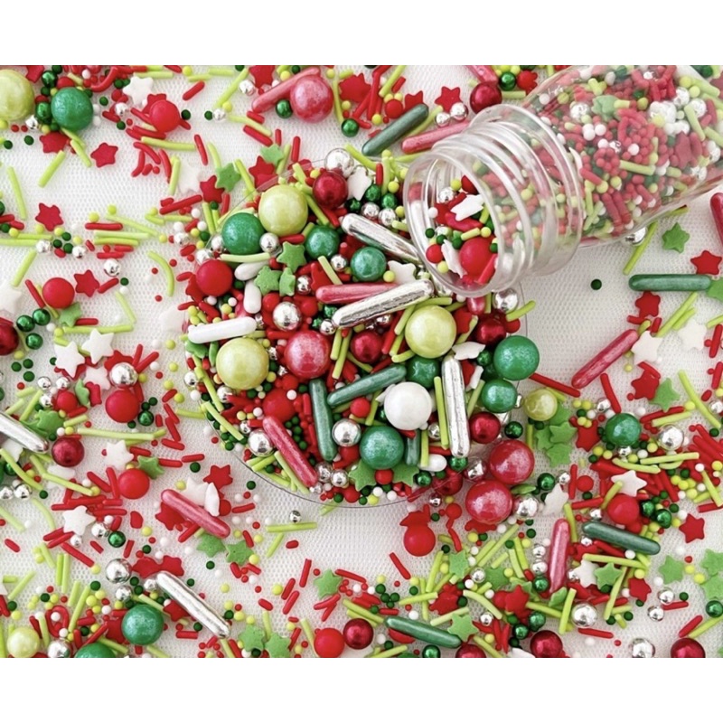 

Sprinkle Kue Cake Edible Sprinkel Christmas Natal 25g
